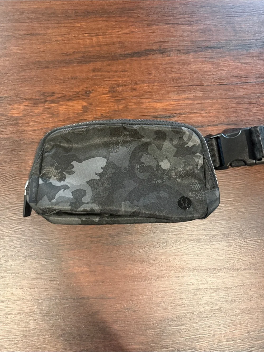 lululemon athletica Black Camo Belt Bag